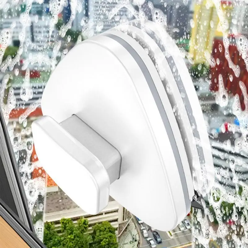 Magnetic Double Sided Window Cleaner with Sponges