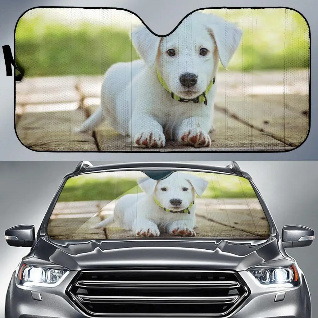 

Puppy Cute Dog Auto Sun Shades