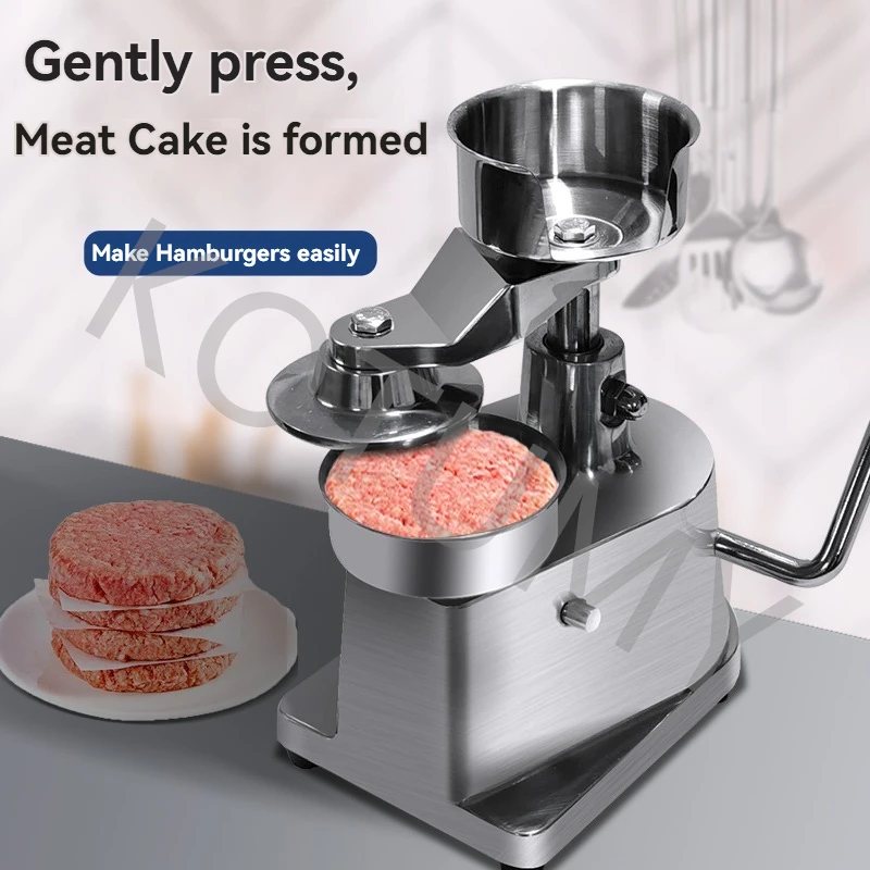 Hamburger Press 100/130/150mm Manual Burger Maker Equitment Round Meat Shaping Hamburger Machine Forming Burger Patty Maker