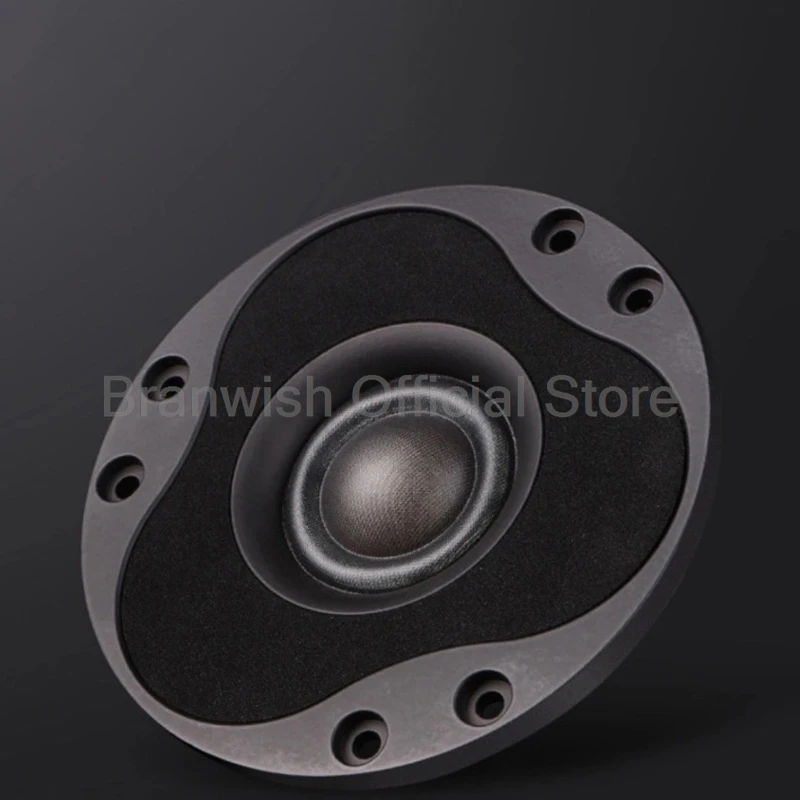 120W*2 Power Speaker 6.5 Inch Passive Subwoofer Speaker Bookshelf HiFi Two-Way Surround Sound Desktop Sound Box