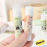 10 Pieces Capybara Cartoon Glue Stick Solid Strong Adhesive for Students School Supplies Craft Office Stationery Durable Large 2