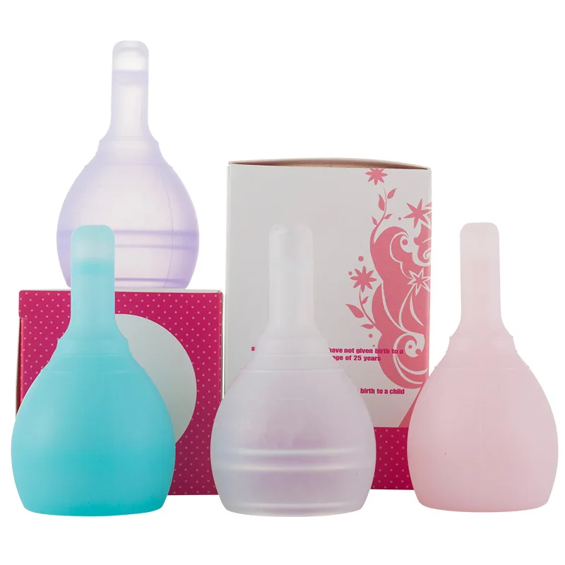 Medical Grade Silicone S L Size Menstrual Cup Feminine Hygiene Menstruelle Moon Period Cup Sterilizer Menstrual for Women