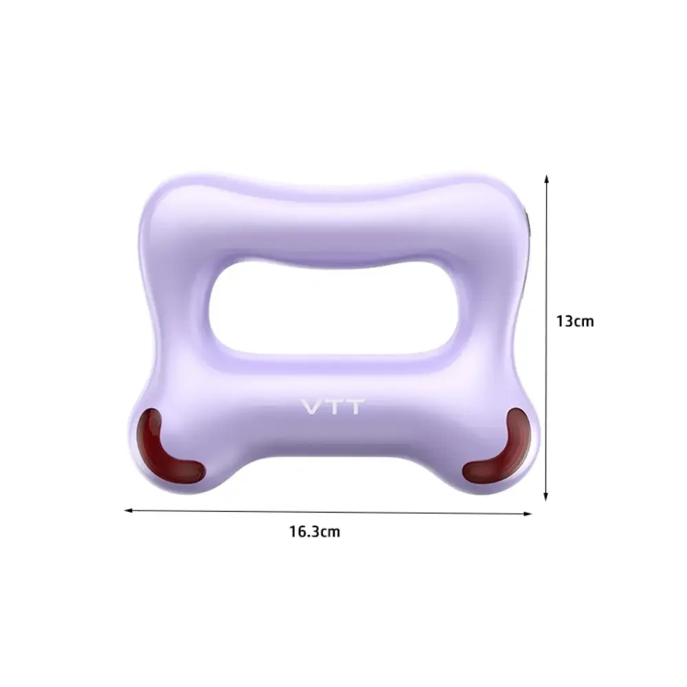 Hot Compress Electric Fascia Ring Muscle Relaxation USB Charging Waist Massager With Belt Fascia Massager Waist Abdomen Massage