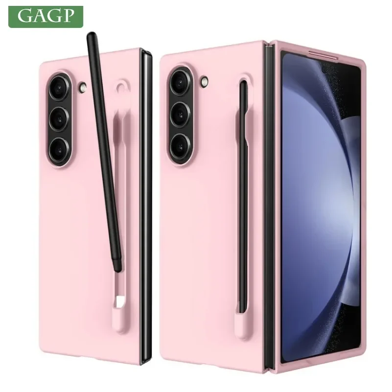 Slim Matte Skin Touch Shockproof Case with S Pen Holder