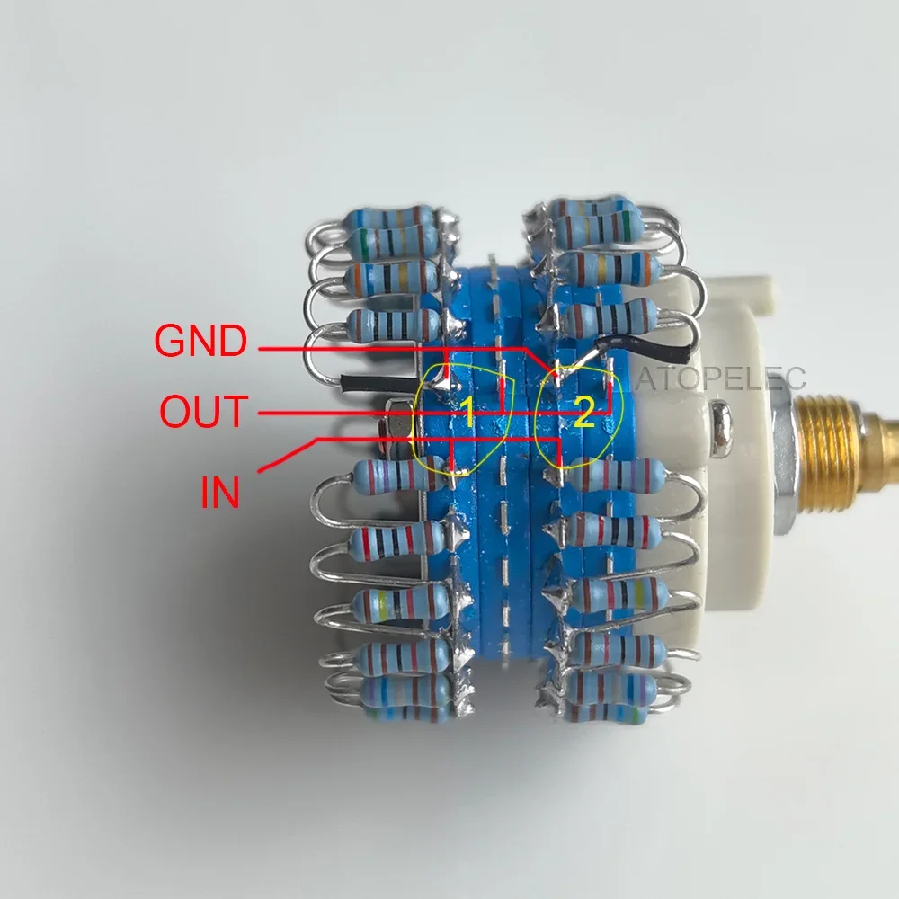2 Pole 24 Step Rotary Switch – DIY Volume Control Potentiometer For Audio & Electronics