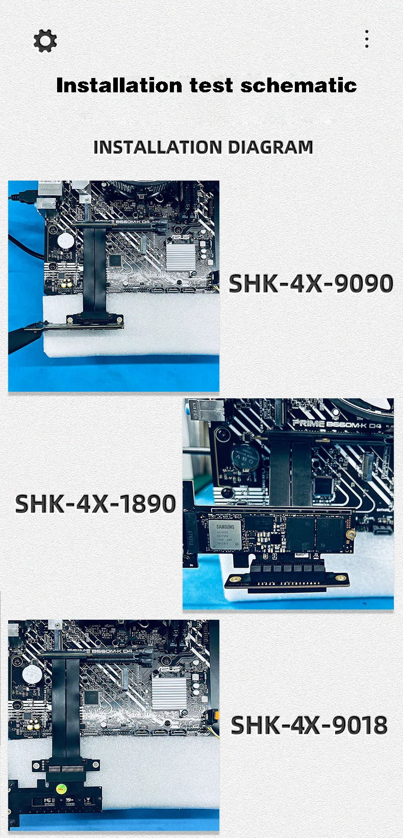 PCI-E 4X Express Riser Card, PCIe X4