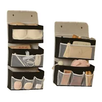 Multifunctional Dormitory Storage Bag Wardrobe Storage Bag For Store Sundries Fabric Storage Hanging Bag Behind Door-AC82 1