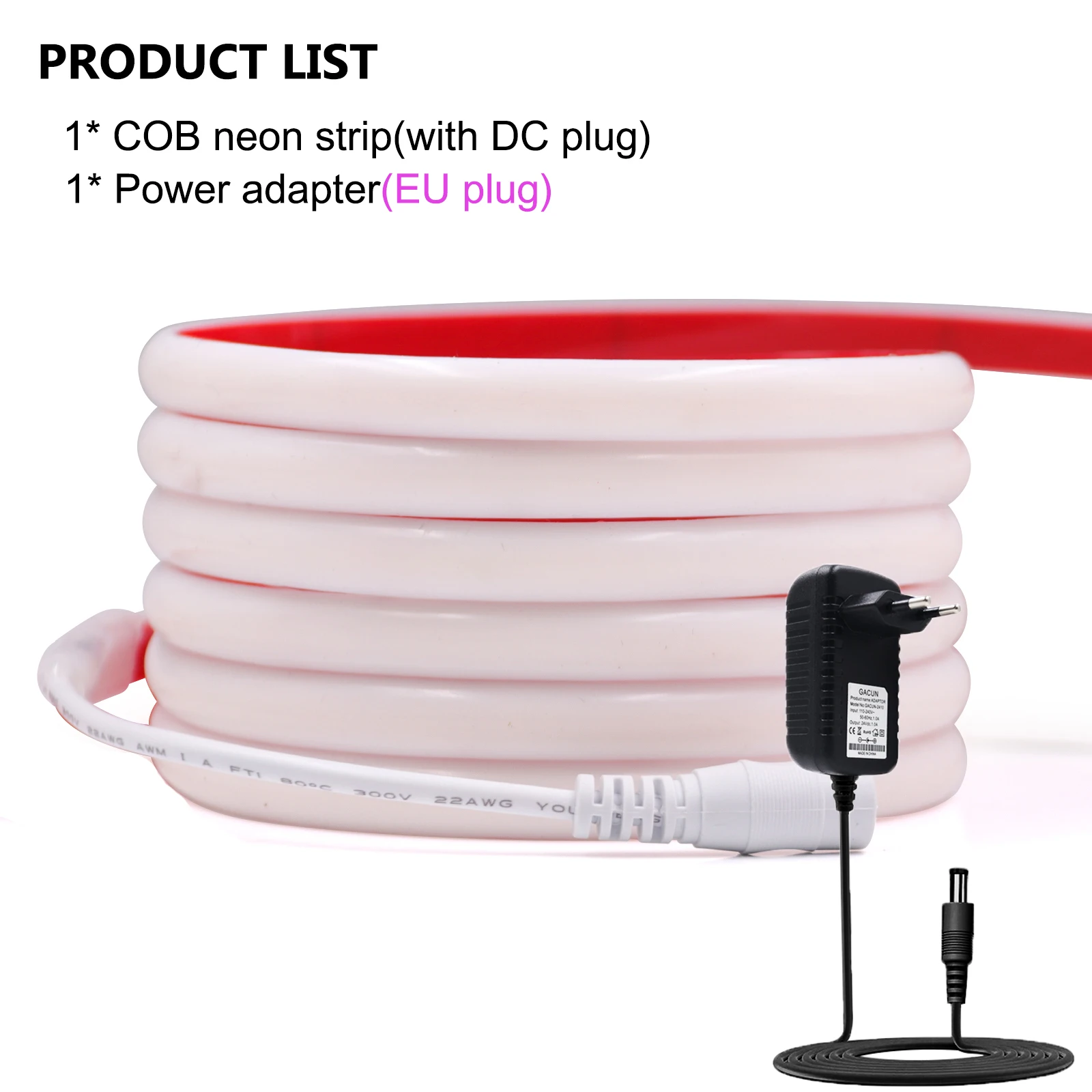 Striscia LED COB 24V IP68 Impermeabile | 320 LED/m Per Interni Ed Esterni | Luci Uniformi E Senza Punti Scuri - Foto 3