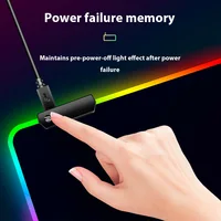 Gaming Mouse Pad Large RGB  Mouse Pad For Gamer Types LED Computer Mouse Accessories Big Desktop Carpet For Mechanical Keyboard - Image 5