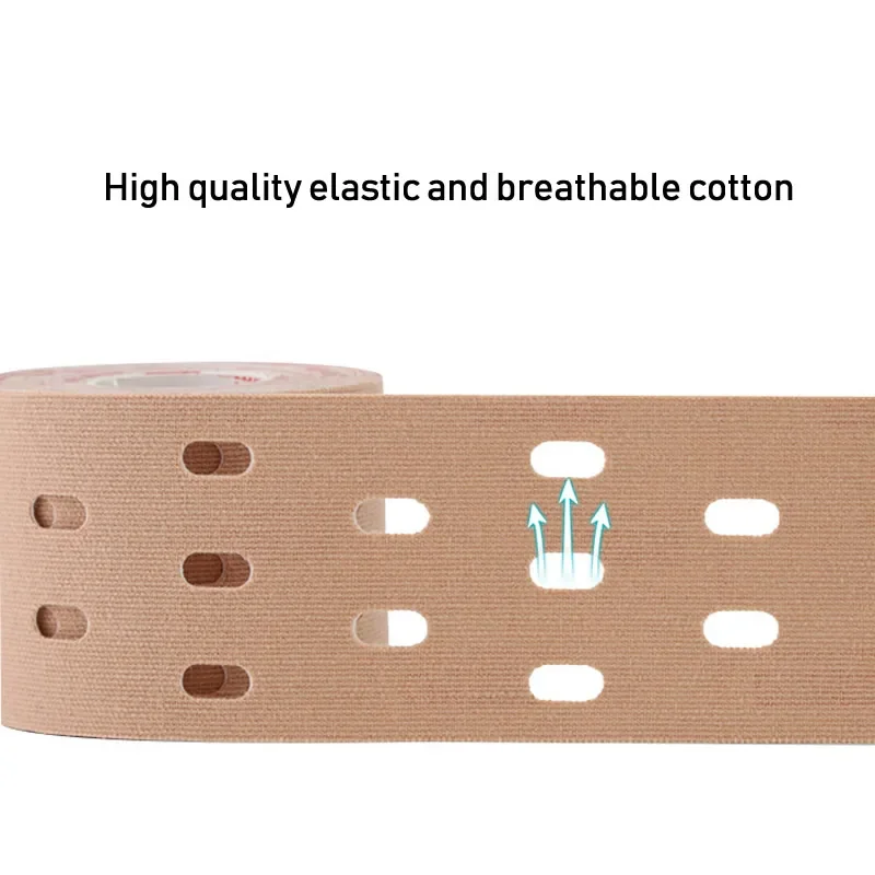 5cm*5m Perforated Muscles Sports Adhesive Kinesiology Tape Bandage Breathable,sports tape,kinesiology tape