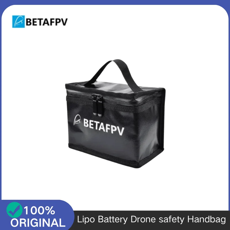 BETAFPV Sac Batterie Lipo Ignifuge Antidéflagrant - Pochettes de Sécurité pour Drone FPV 1-6S LiPo
