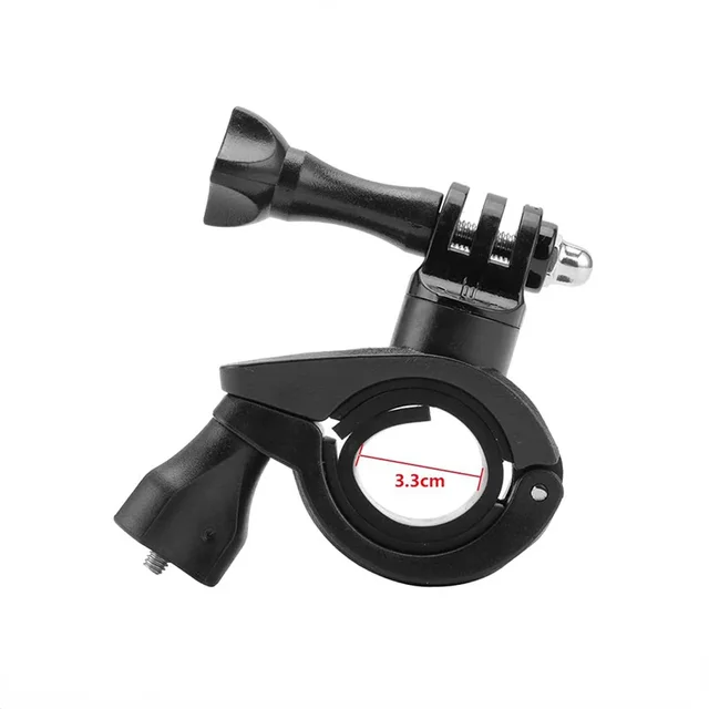 Support de guidon de vélo et de moto pour GoPro, support de montage de guidon, accessoires de caméra, rotation à 360 degrés, Fore11, 10, 9, 8, 7, 6, 5 6