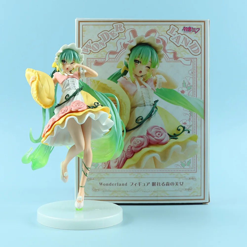 

Anime Hatsune Miku Figure Virtual Singer Manga Statue Figurines Model Toys Computer Desk Cake Decoration Hatsune Miku Gift