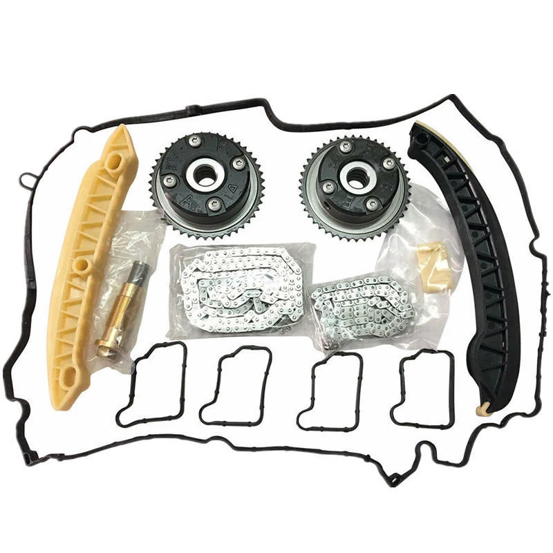 

Suitable for Mercedes-Benz C-Class W203 W204 E-Class W211 M271 KOMPRESSOR ENGINE Timing Chain Cam Gear Set A2710300763