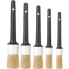 5Pcs Car Detailing Brushes Not Scratching Car Premium Dense Detail Brush for Washing Emblems Wheels Interior Auto Accessories 1