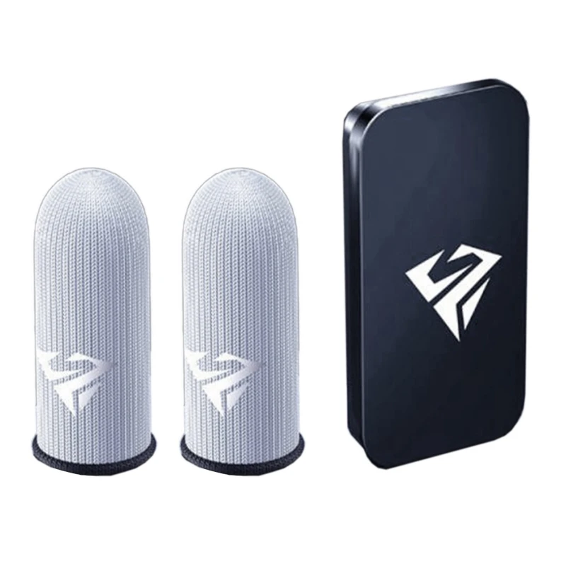 Sweatproof Touchscreen Gamer Finger Sleeves for Enhanced Mobile Gaming