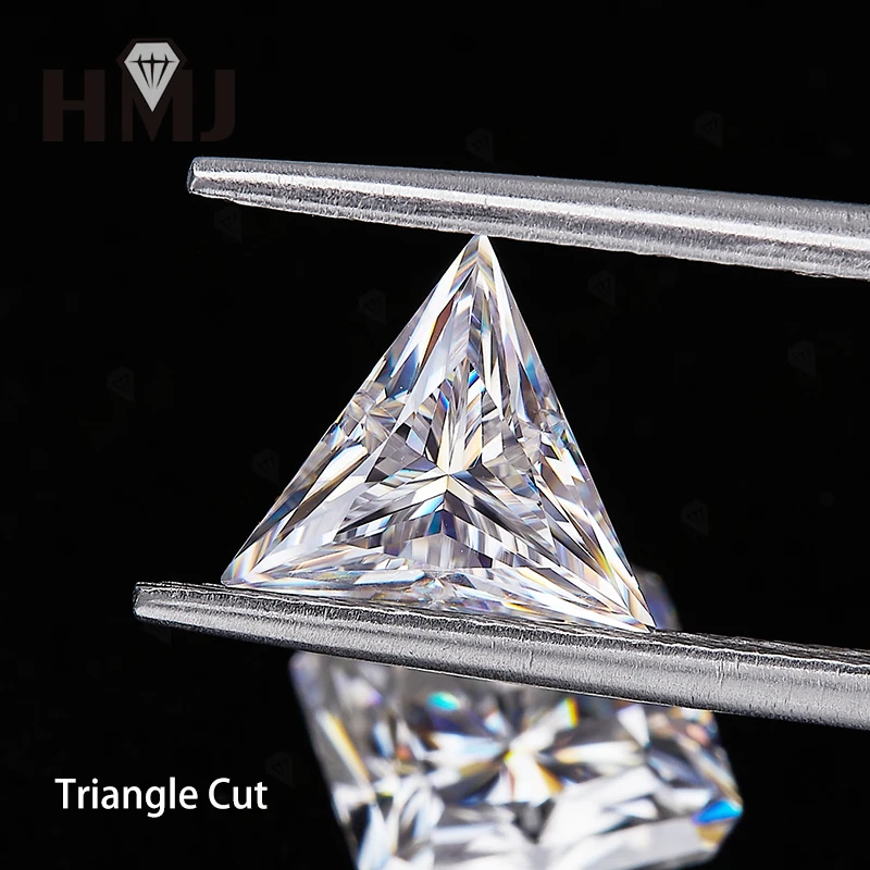 0,5–10 ct D weißer Moissanit, lose Steine, alle Schnitte, rund/oval/birne/smaragd/herz/asscher, edle Schmuckherstellung, individuelles Design – Detail 10