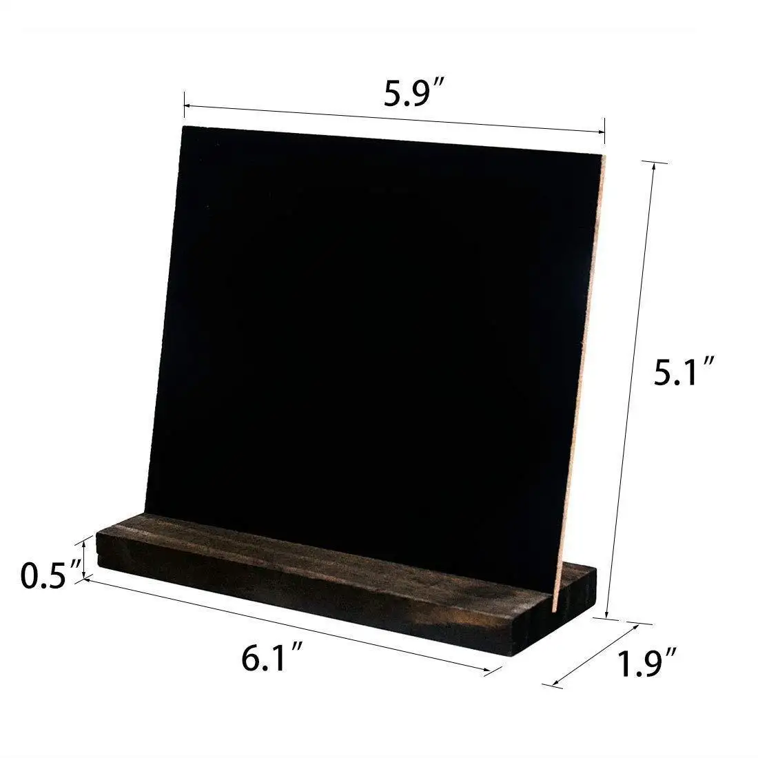 1 wooden chalkboard message board tabletop crafts display can be wiped display cabinet decorative message simple