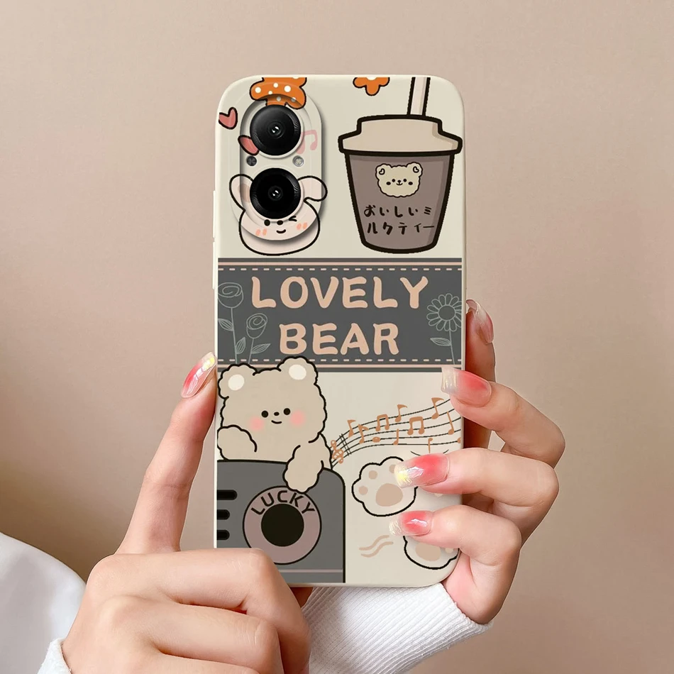 Soft Liquid Silicone Full Protection Phone Case with Multiple Patterns - Anti-Shock Cover