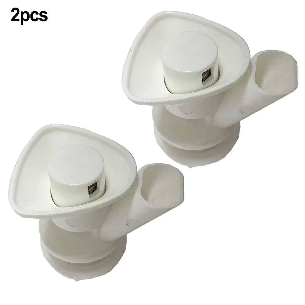 Plastic Push-Button Spigots Spout 2Pcs For 2-10 Gallon Water Cooler Beverage Jugs Tank Replacement Parts