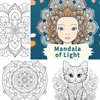 Mandala of Light  Art Coloring Book 22Pages Gift For Birthday Party Relieve Stress Kill Time Graffiti Painting Drawing Art Book 5
