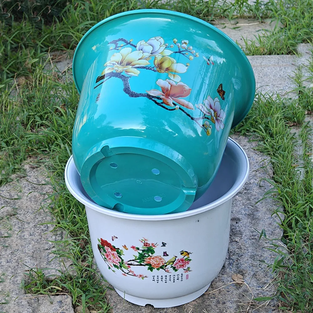 Resin Decorative Flower Pot 4