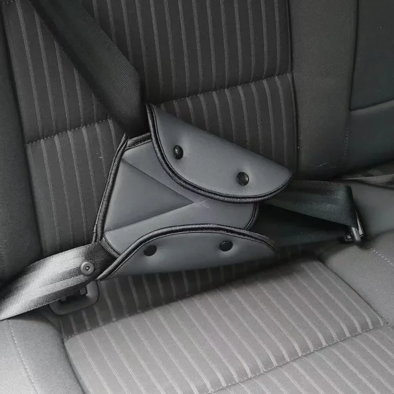 Child Seat Belt Baby Shoulder Cover Seat Belt Positioner Child Seatbelt Adjustment Holder Car Anti-Neck Neck for Kids Safety