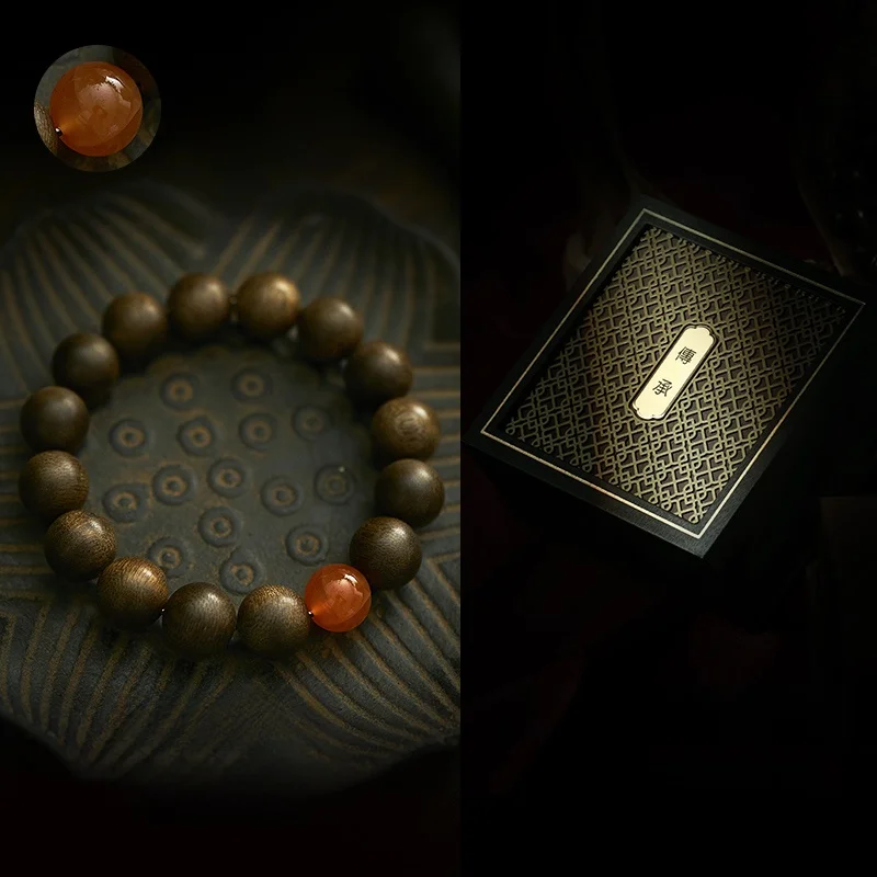 本物保证天然ベトナムじんー沈香ネックレス て手をくし串 ゆし油脂豊富 本物保证天然ベトナムじんー沈香ネックレス て手をくし串 ゆし油脂豊富