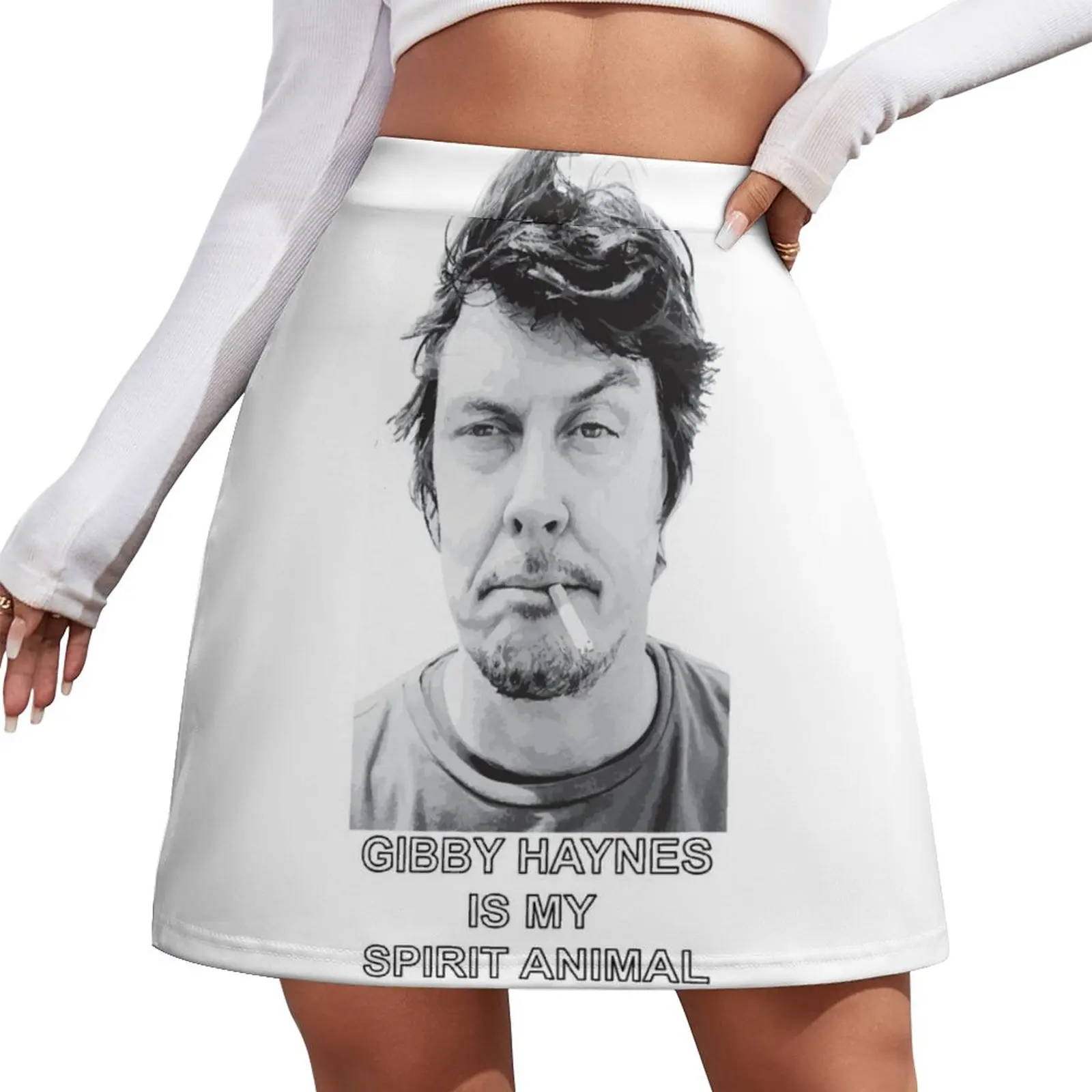 

Женская мини-юбка с животными Gibby Haynes is my Spirit, короткая женская юбка, юбки для женщин