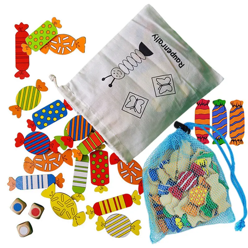 Wooden Color Matching Board Game for Kids Educational Toy