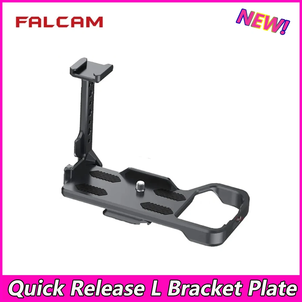 

Falcam F22 F38 Quick Release L Bracket Plate For Sony A7 IV A7R IV Α7S III A7M4 A7S3 Camera Hand Grip with Cold Shoe Arca Swiss