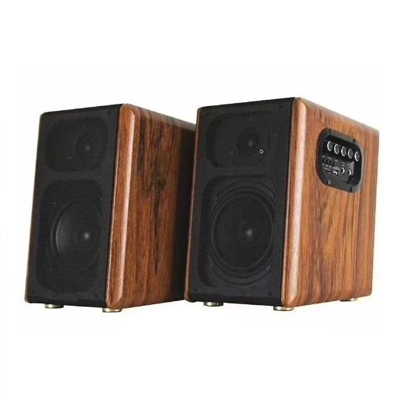 Bookshelf Speaker and Subwoofer 2.1 Speaker System Wireless Sound for Computer Rooms, Living Rooms and Dens