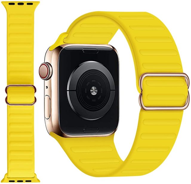 Stretch Silicone Solo Loop Band for Apple Watch 7 6 5 3 Se Sport Women Men Stretch Strap for Apple Watch 44 42 40 38