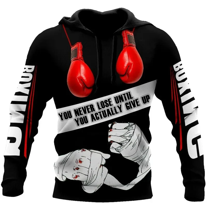 thumbnail image 1 of Sudadera con capucha con estampado de boxeo en 3D para hombre y mujer, ropa de calle, jersey para otoño, ropa deportiva de manga larga, ropa deportiva informal, 1 of 4