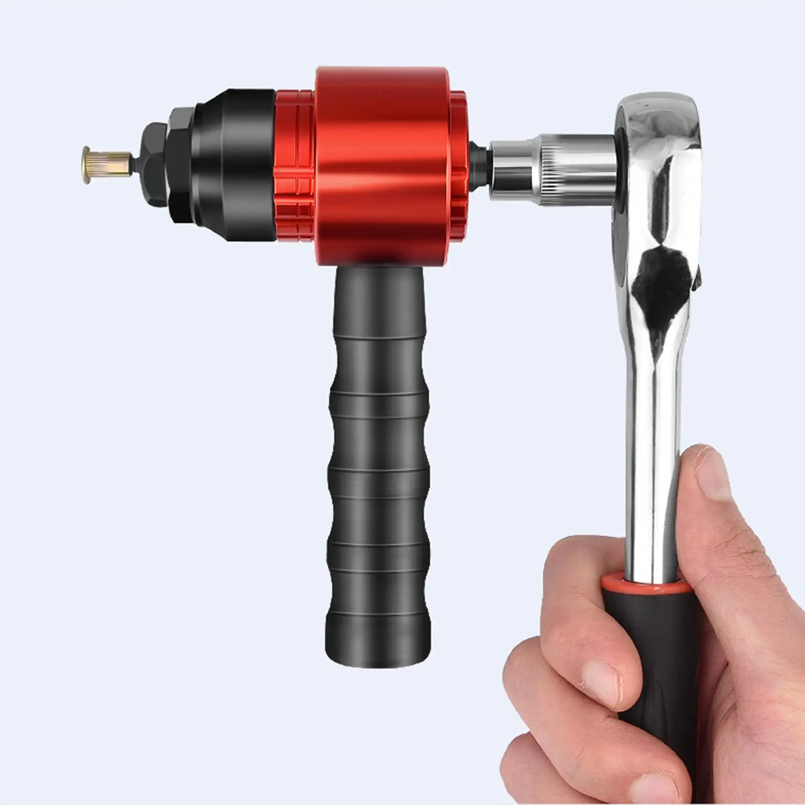 Electric Rivet Nut Gun Adapter M3 M5 M6 M8 Automatic Insert Threaded Non-Slip