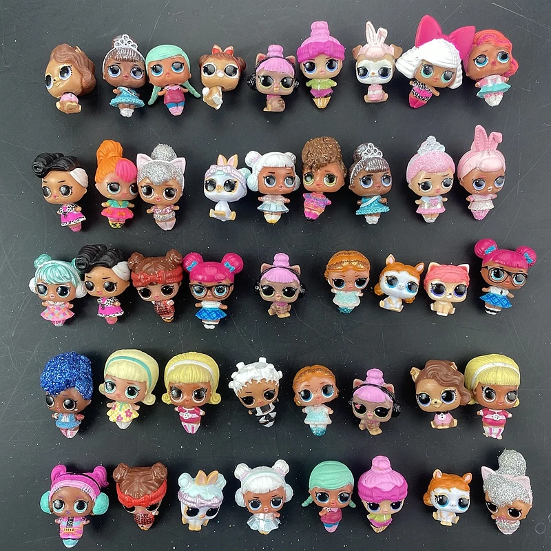 3PC/set LOL Dolls 2cm Doll Sisters Mini Dolls accessories Girl