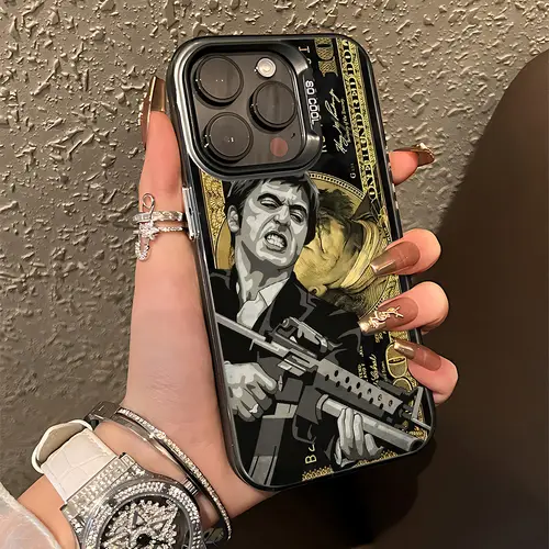 Classic Movie S-Scarface Phone Case For iPhone 17 16e 16 15 14 13 12 11 mini Pro Max XR 8 7 Air Plus Anti Fall Matte Back Cover - Image 3