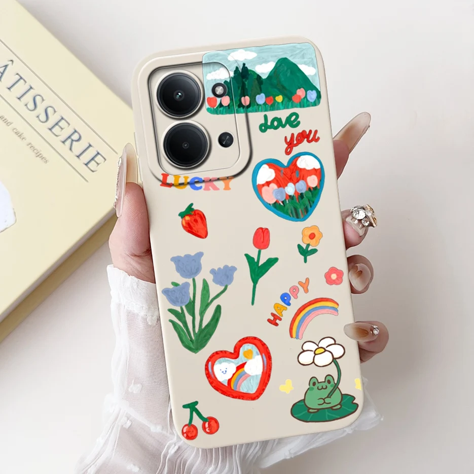 Stylish Art Painted Soft Silicone Phone Case