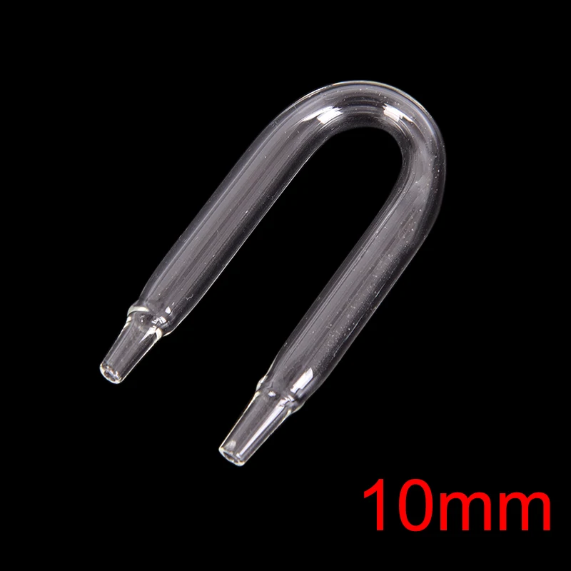 Aquarium U-Shaped Glass Air Pipe Connector for Co2 and Oxygen Systems