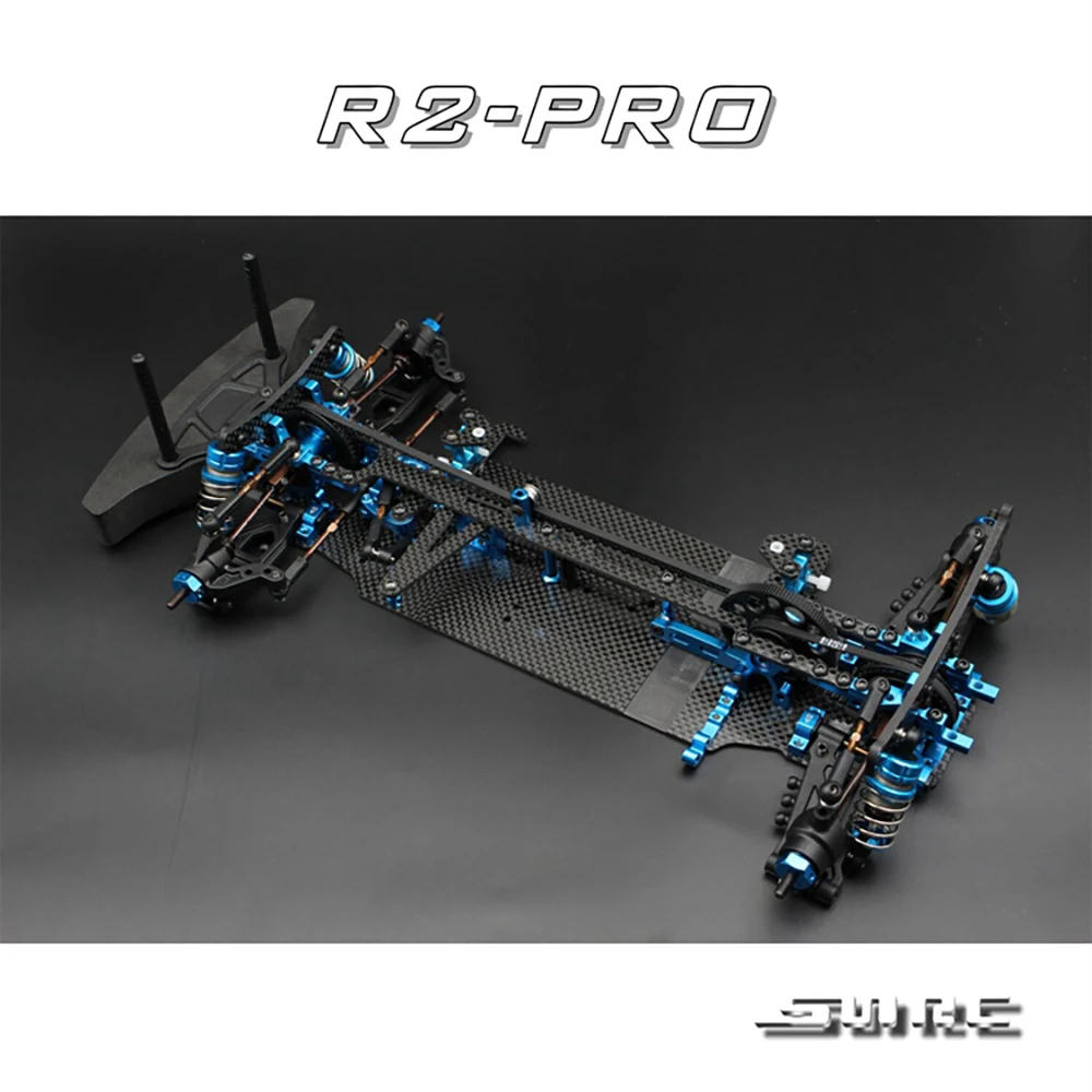 SNRC R2-PRO 키트 프레임 1/10 RC 전기 원격 제어 모델, 차량 투어링 카, 성인 어린이 장난감