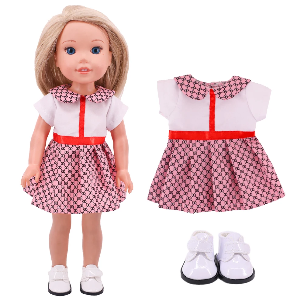 Doll Clothes 14.5-Inch Doll Clothes Casual Daily Clothes for 32-34Cm Paola Reina Doll Accessories Girl's Toy Gifts Doll Shoes 1 Set barbie doll clothes doll clothes doll clothes accessories doll shoes doll accessories