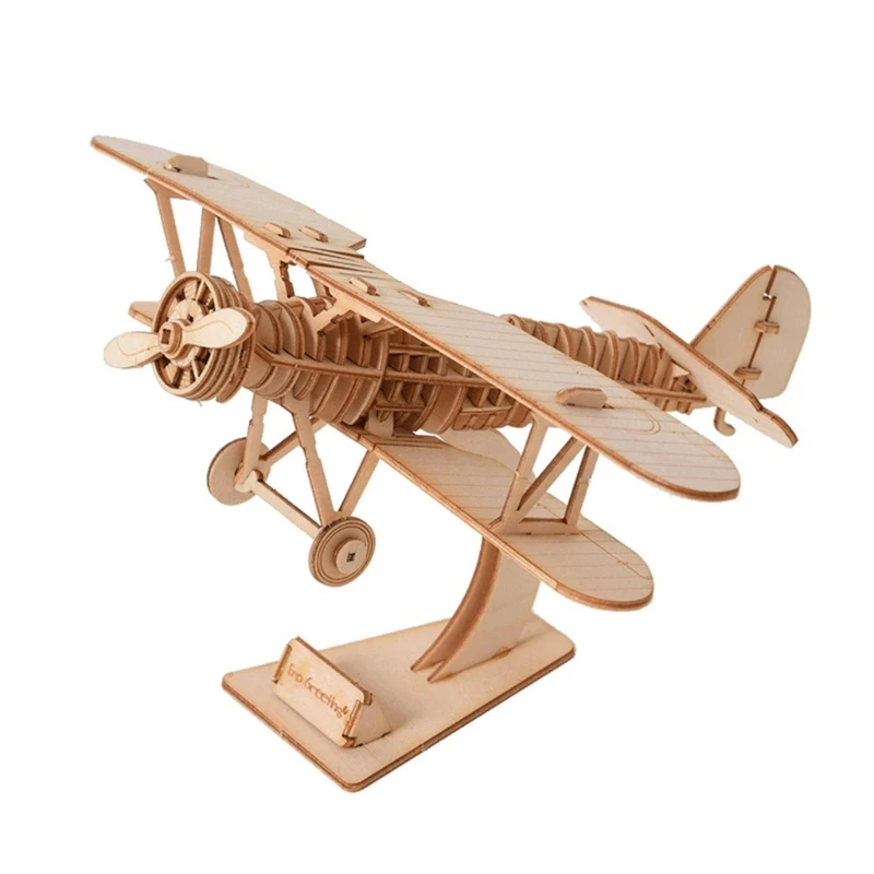 

Mini Aircraft Assembly Kits DIY Family Game Supply Desktop Display Decorations Dropship