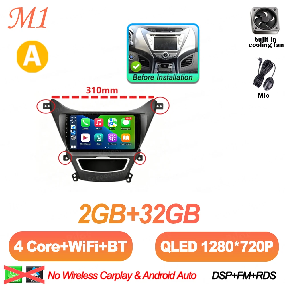 2-32G no carplay A