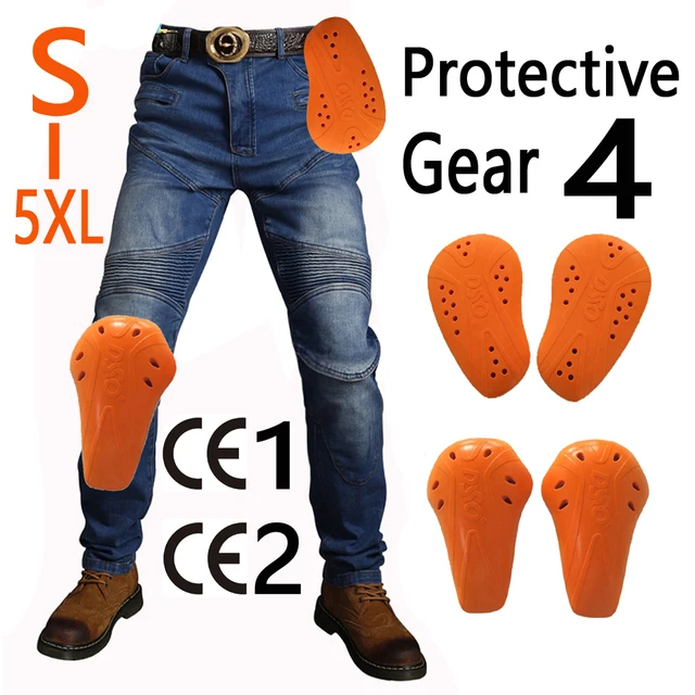 Motorcycle Pants Men Moto Jeans Protective Gear Riding Touring Motorbike Trousers Motocross Pants Moto Pants S-5XL Hi-718