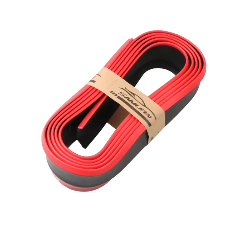 

Резиновая полоса для защиты от столкновений, универсальная Модифицированная объемная щетка для губ из углеродного волокна, заднее украшение для губ