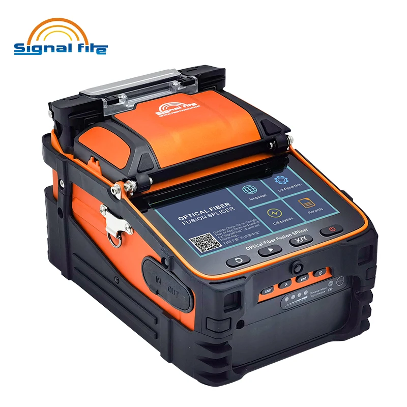 QIIRUN Fusion Splicer Giuntatrice Fibra Ottica X800 allineamento nucleo