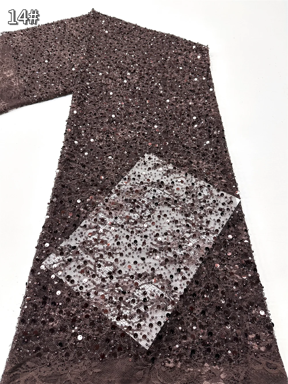 Luxury Nigerian Sequins Beads Lace Fabric 2025 High Quality African Tulle Embroidery Groom Fabrics For Wedding Dress Sewing - AliExpress 15 Luxury Nigerian Sequins Beads Lace Fabric 2025 High Quality African Tulle Embroidery Groom Fabrics For Wedding Dress Sewing - AliExpress 15