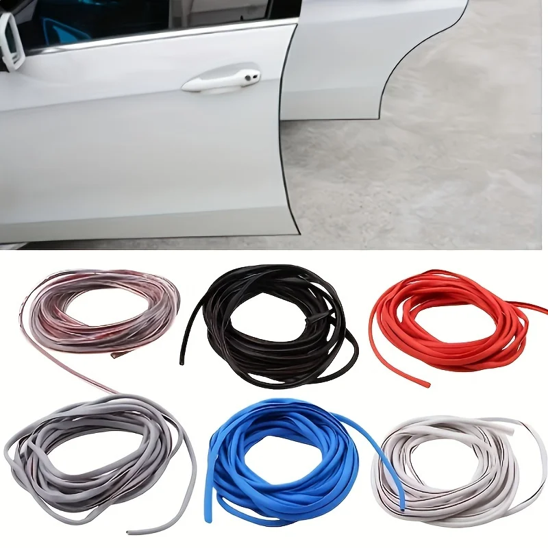 Rubber Car Door Edge Protector Strip Universal Anti Collision