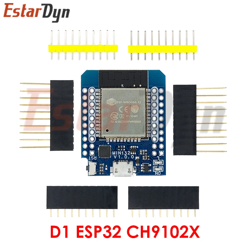 WeMos D1 Mini Pro V3.0 NodeMcu 4 MB/16 MB Bytes Lua WIFI Internet of Things Entwicklungsboard basierend auf ESP8266 CH340G Nodemcu V2 – Detail 9