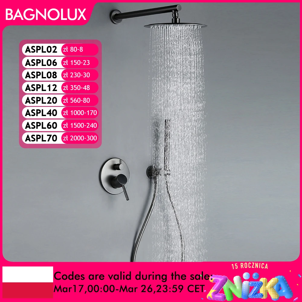 Black Bathroom Shower Faucet Set Wall Mount Rainfall Shower Head Hot Cold Diverter Gunmetal Bath Bathtub Mixer With Handshower 1 Black Bathroom Shower Faucet Set Wall Mount Rainfall Shower Head Hot Cold Diverter Gunmetal Bath Bathtub Mixer With Handshower 1